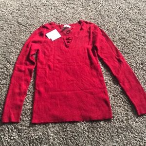 Croft and Barrow Red Sweater